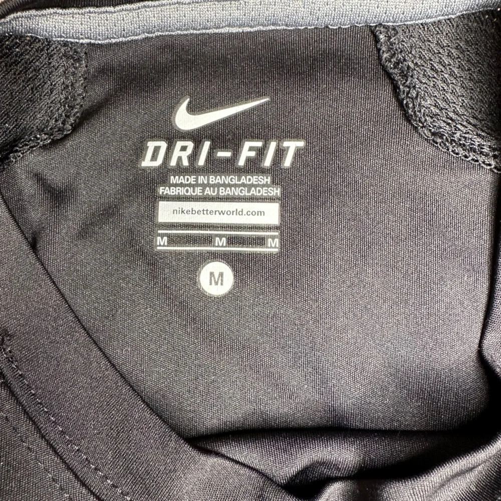 Nike Dri-Fit‎ Boys Medium Black Athletic Performance Tee